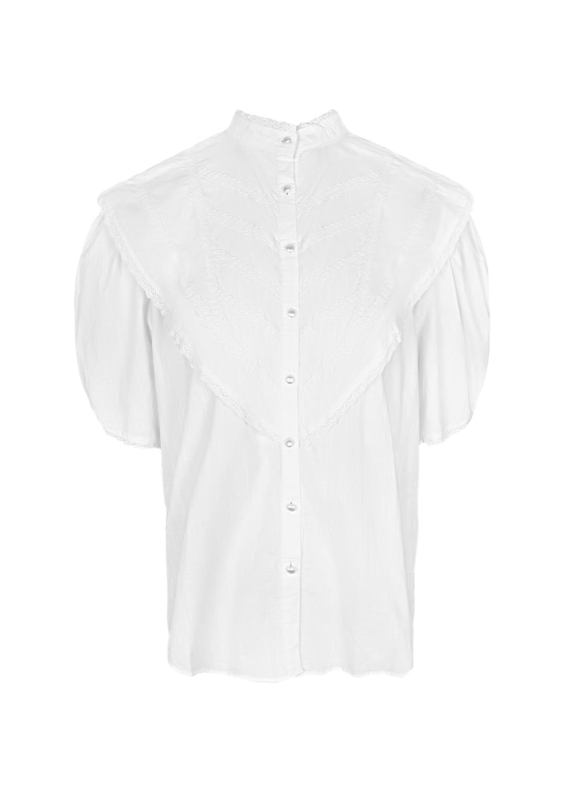 Cruz Cappa Shirt Plain Off White