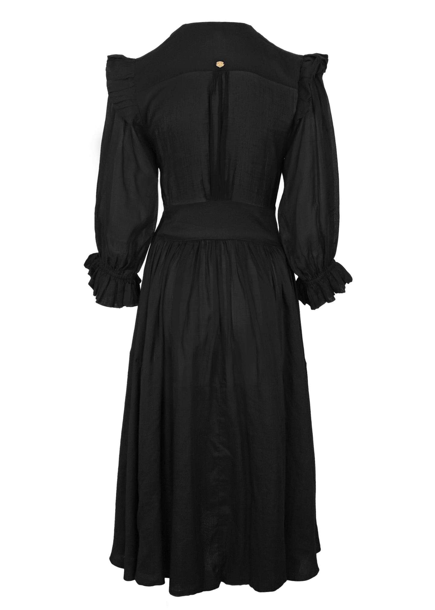 Load image into Gallery viewer, Jacobella Bow Dress Noir - Dress
