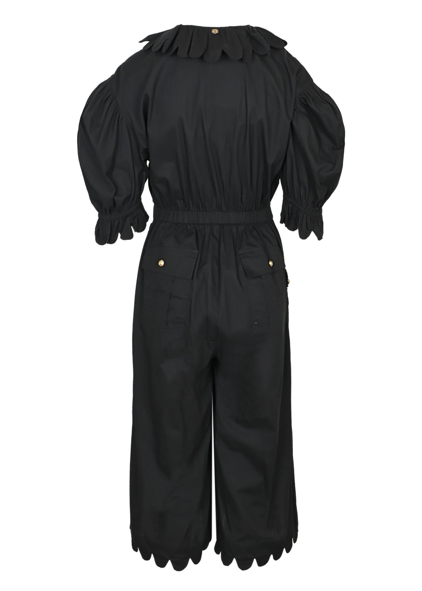 Load image into Gallery viewer, Yelena Jumpsuit Plain Black - Jumpsuit
