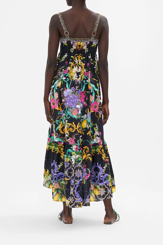 Load image into Gallery viewer, Tie Front High Low Dress Meet Me In Marchesa
