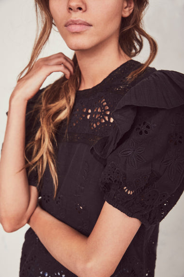 Tilda Top Black - Top