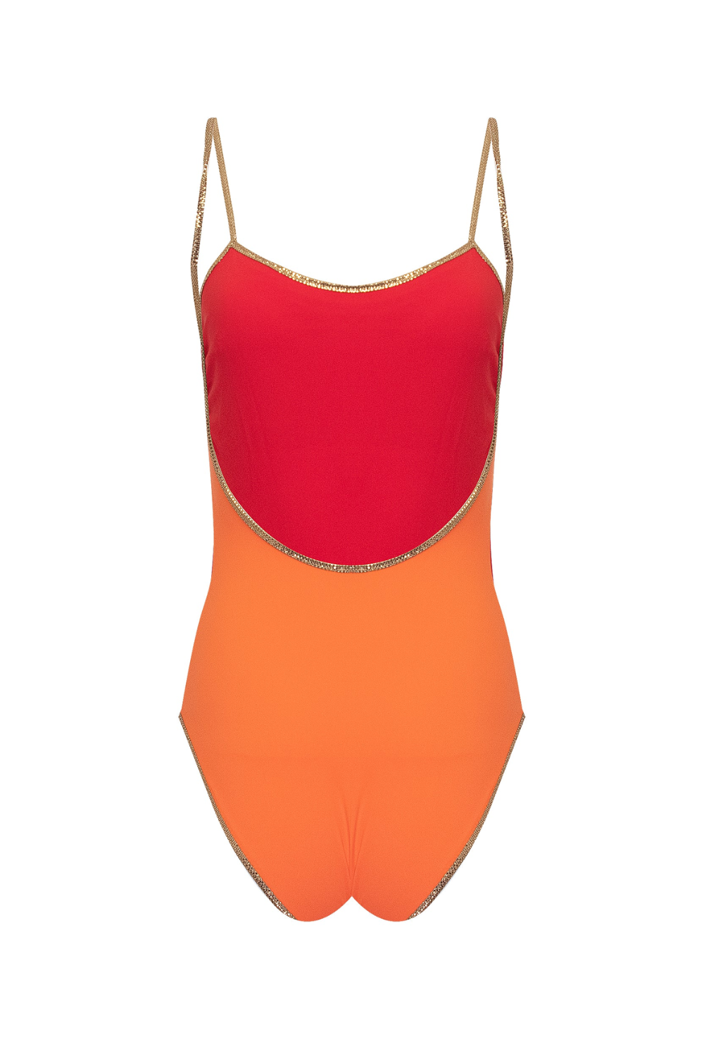Load image into Gallery viewer, Bridgehampton Reversible One Piece Orange/Red
