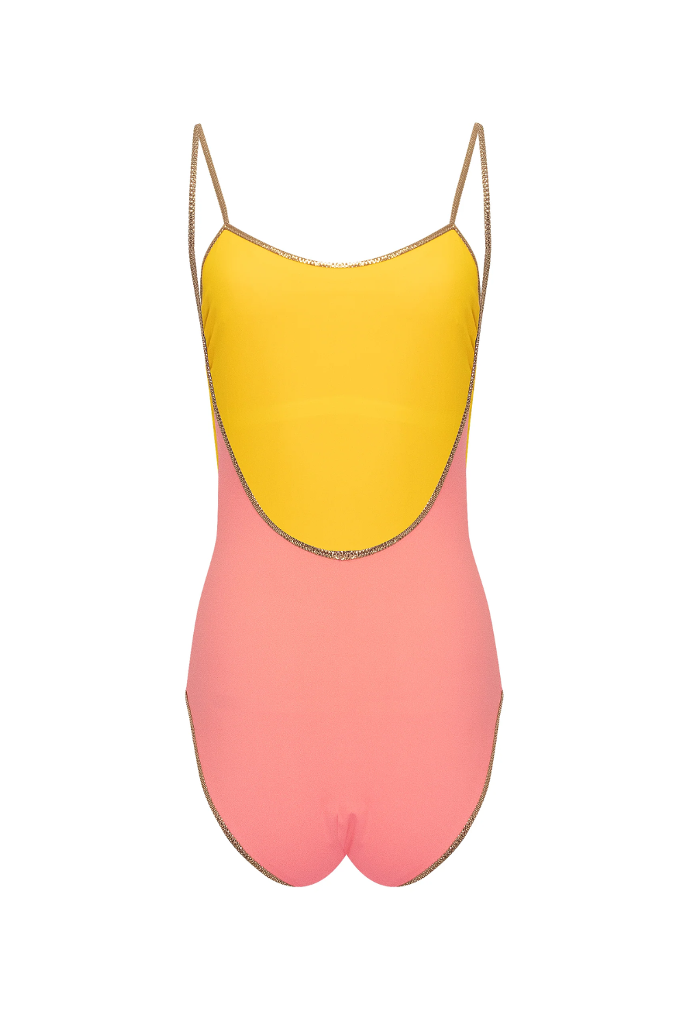 Load image into Gallery viewer, Bridgehampton Reversible One Piece Yellow/Pink
