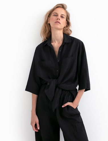 Top And Pants Set Black - Set