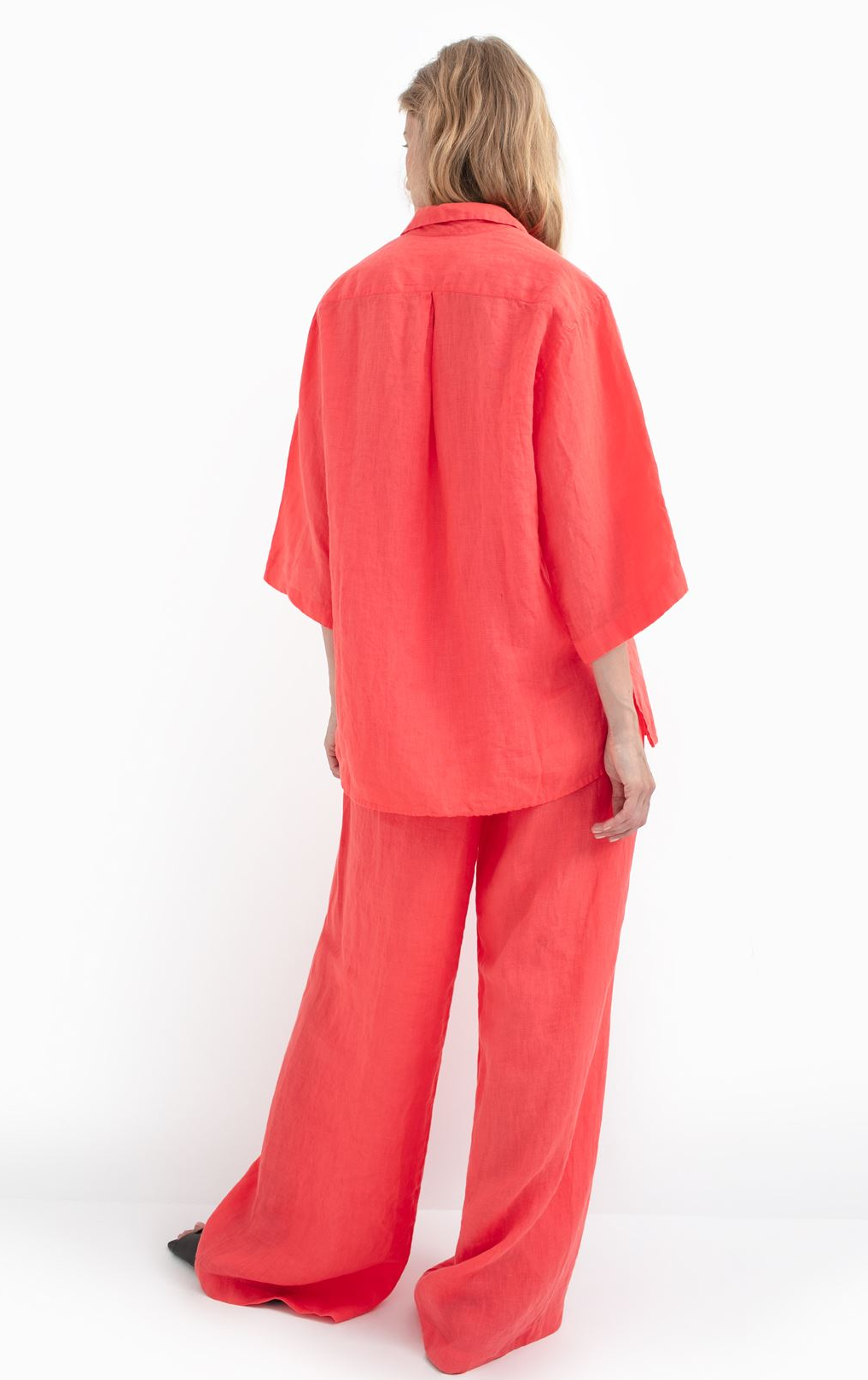 Load image into Gallery viewer, Top And Pants Set Coral - Set
