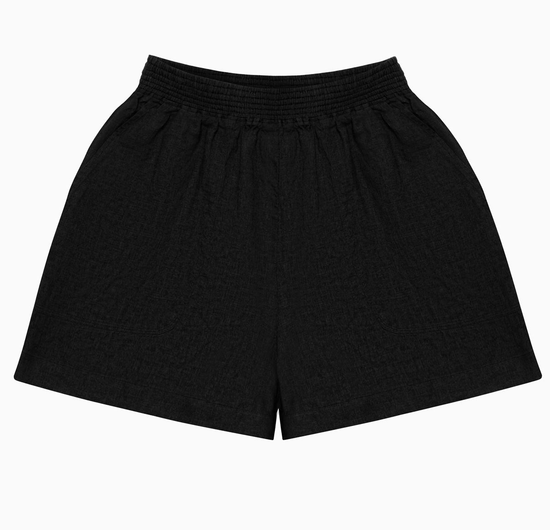 Top And Short Set Black