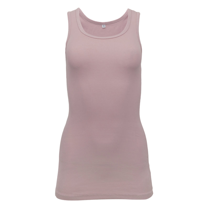 Tummy Tucker Tank Top in Pinkish Grey