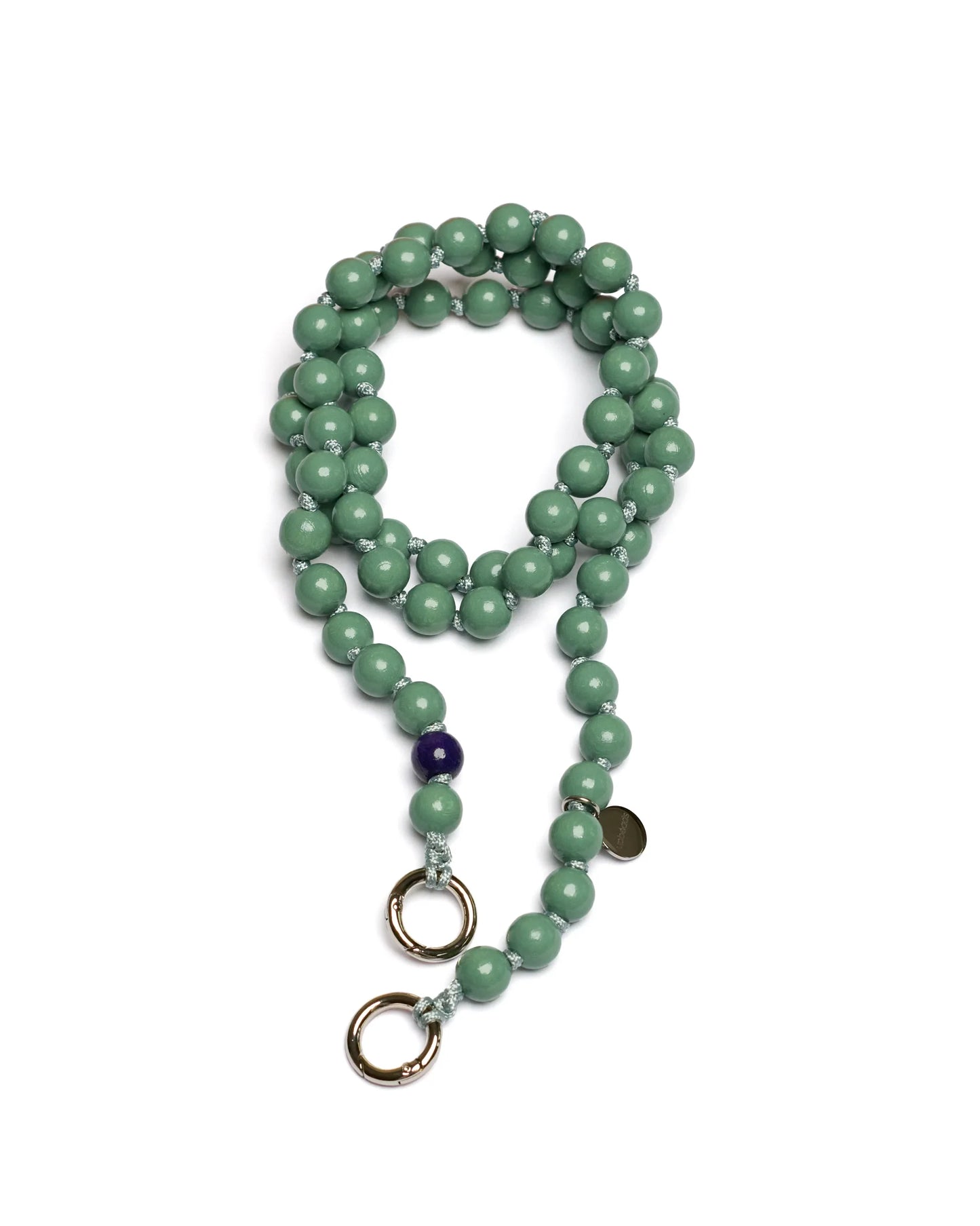 Load image into Gallery viewer, Phone Crossbody Chain Olive Green - Phone Charms
