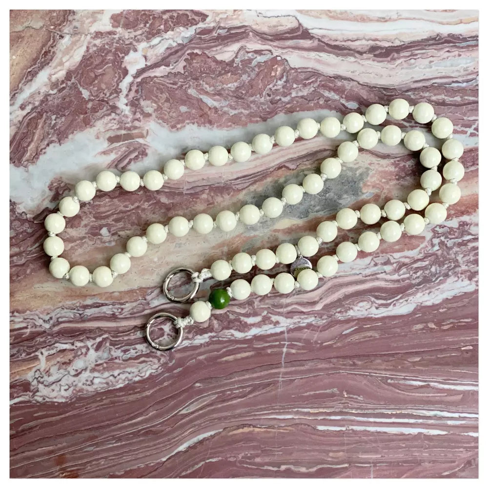 Load image into Gallery viewer, Phone Crossbody Chain Cream - Phone Case Strap
