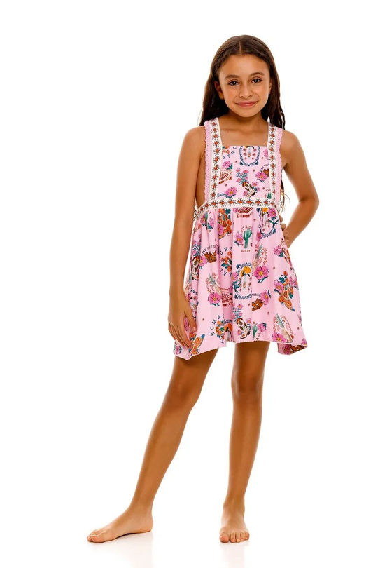 Load image into Gallery viewer, Valery Nopal Dress - Girls Dress
