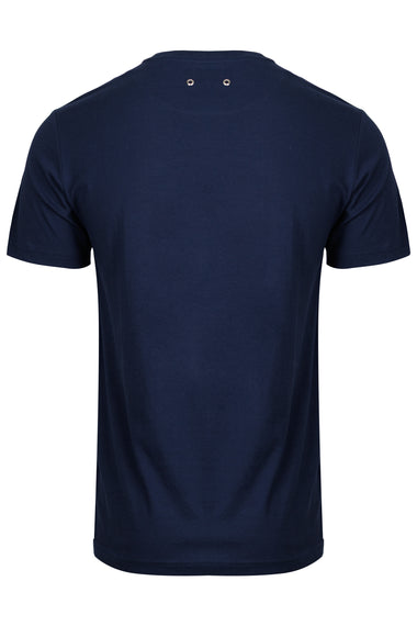 Men Comfort fit Organic Cotton T-Shirt Solid Navy