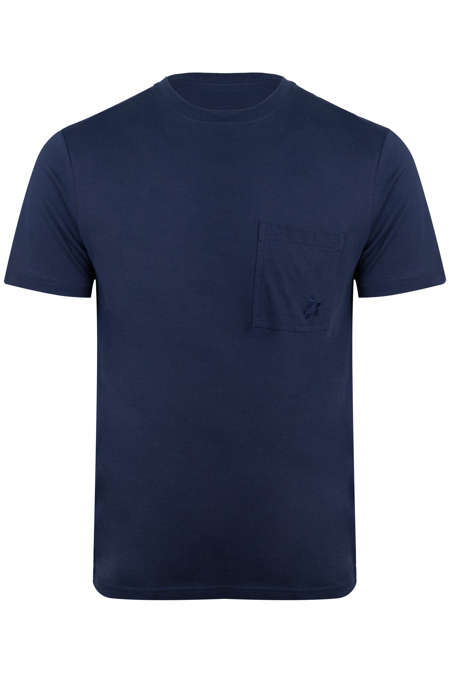 Load image into Gallery viewer, Men Comfort fit Organic Cotton T-Shirt Solid Navy
