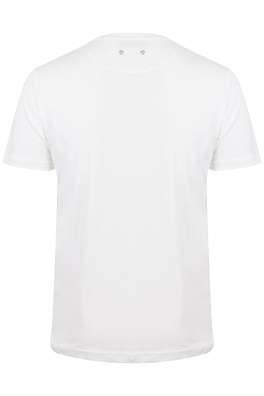 Men Comfort fit Organic Cotton T-Shirt Solid Chalk