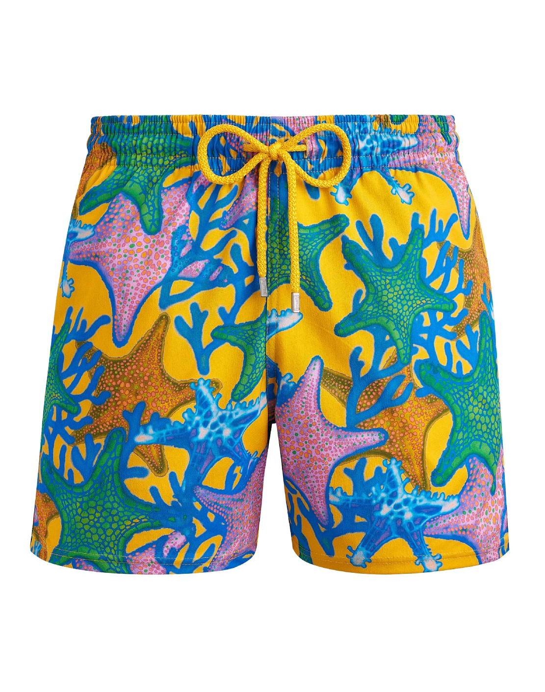 Load image into Gallery viewer, Moorise Men Swim Shorts Multicolored Glowed Star - Men’s Swim Shorts
