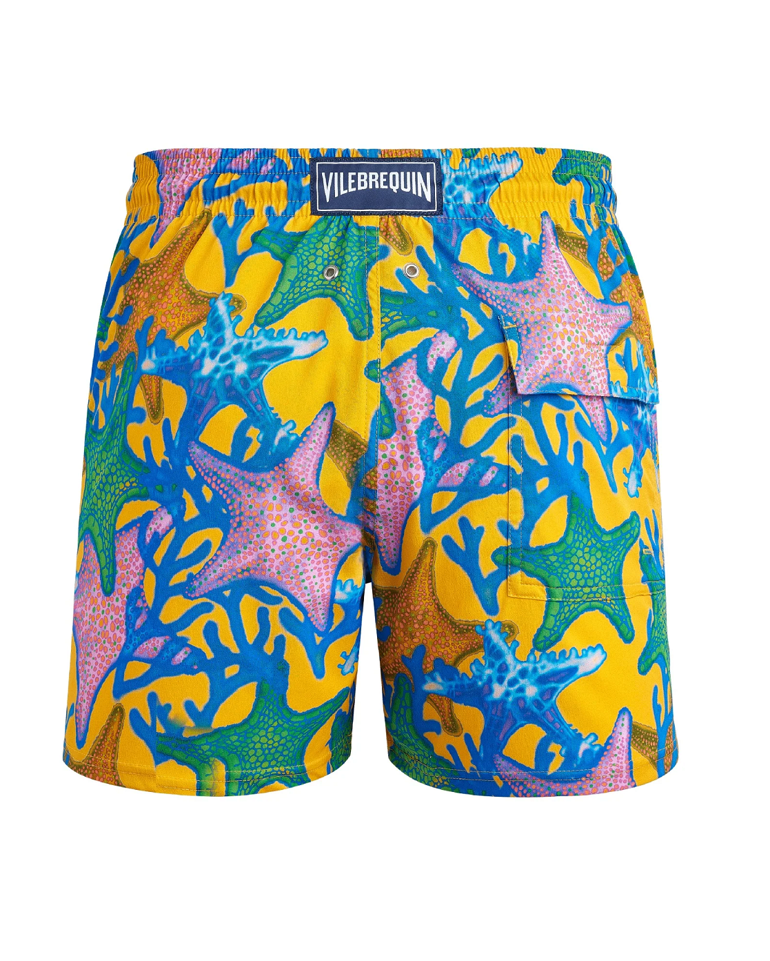 Load image into Gallery viewer, Moorise Men Swim Shorts Multicolored Glowed Star - Men’s Swim Shorts
