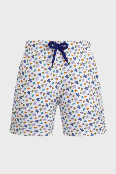 Boys Swim Shorts Micro Ronde des Tortues White