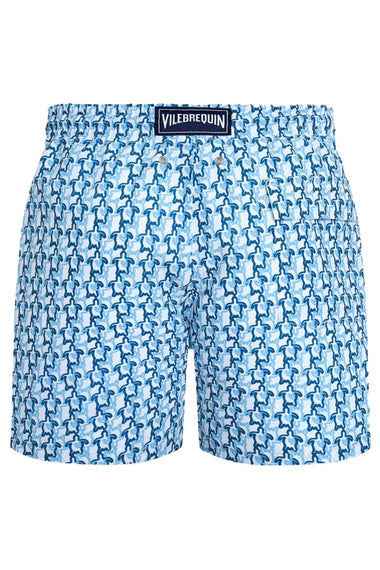 Men Swim Shorts Turtles Net