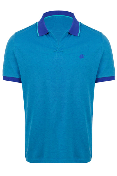 Men Cotton Polo Shirt Solid Marrakech