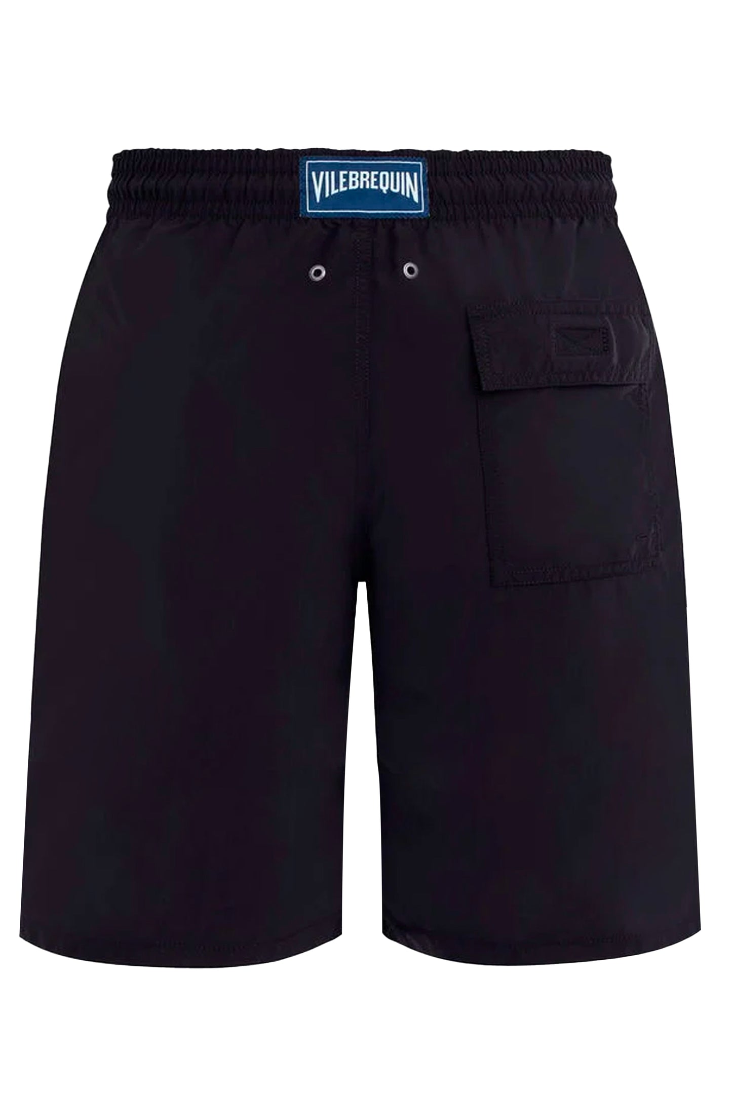 Load image into Gallery viewer, Men Linen Bermuda Short Cargo Pockets Black
