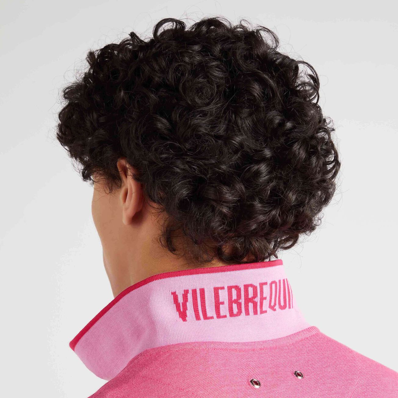 Load image into Gallery viewer, Men Organic Cotton Polo Shirt Solid Petunia
