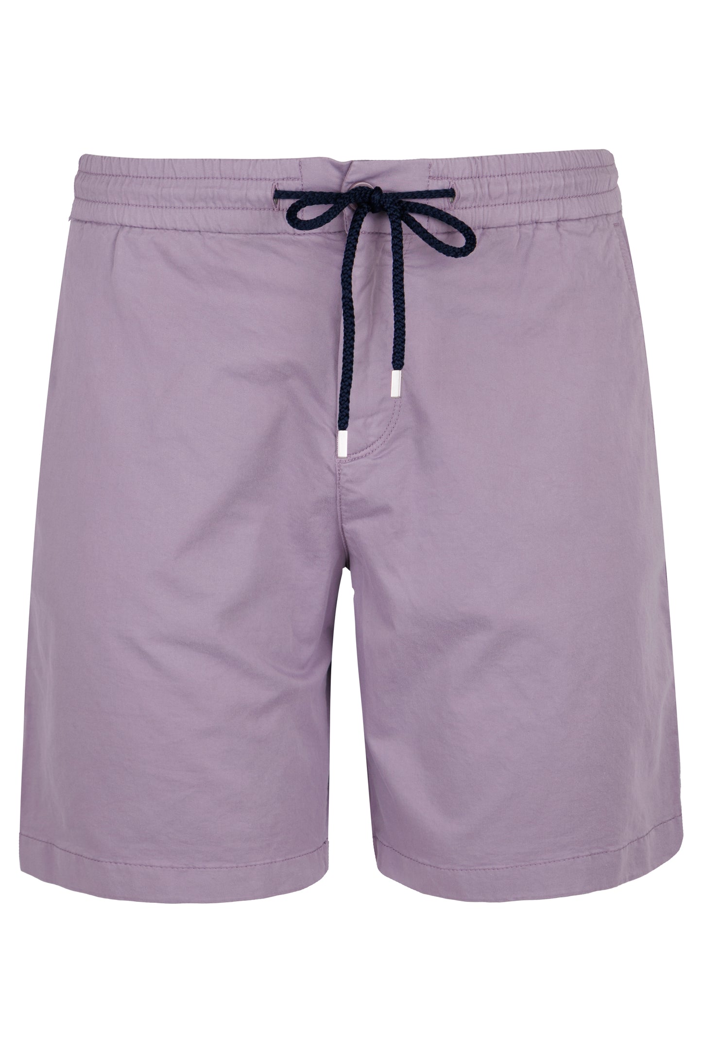 Load image into Gallery viewer, Men Satin Cotton Elastic Waist Bermuda Shorts Solid Ouragan
