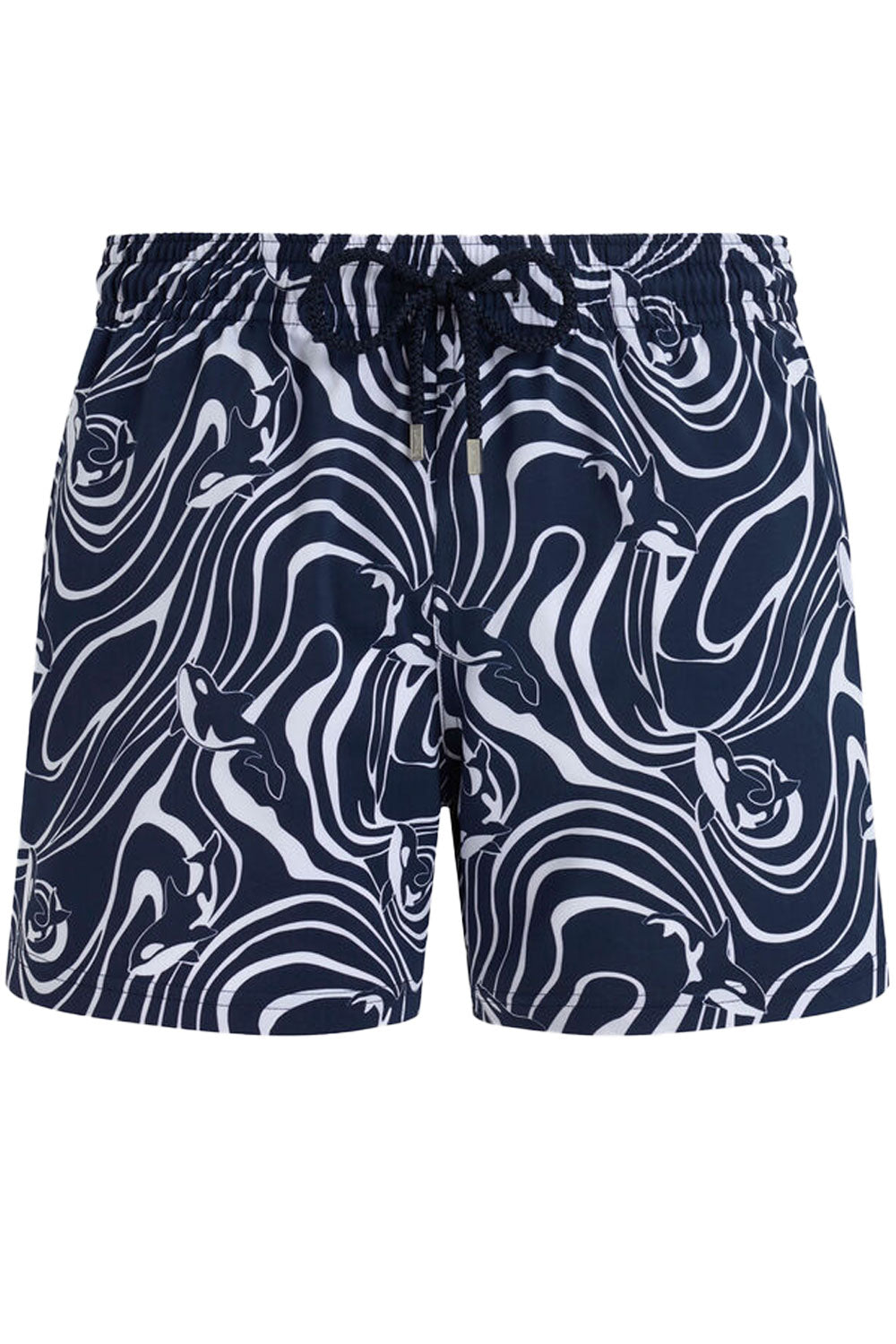 Load image into Gallery viewer, Men Stretch Short Swim Shorts Orcas

