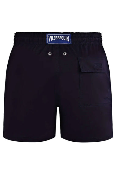 Men Stretch Swim Short Placed Starlettes