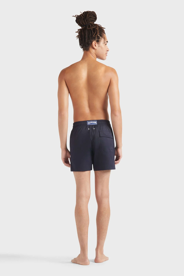 Men Stretch Swim Short Placed Starlettes