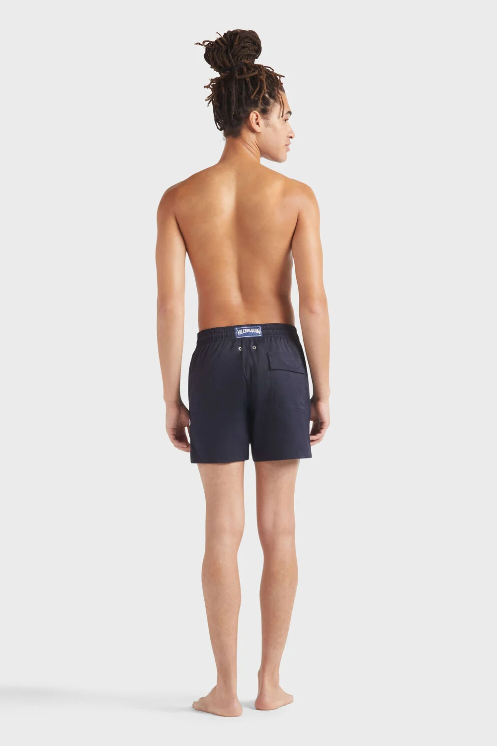 Load image into Gallery viewer, Men Stretch Swim Short Placed Starlettes
