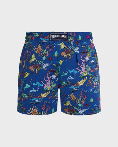 Men Stretch Swim Shorts Aquarium Palace