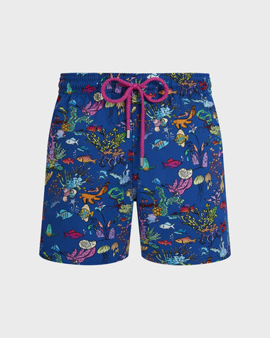Men Stretch Swim Shorts Aquarium Palace