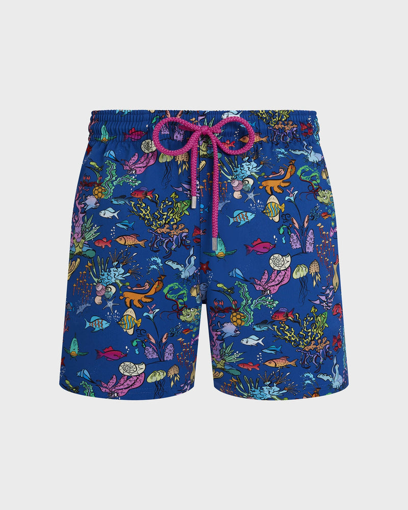 Men Stretch Swim Shorts Aquarium Palace