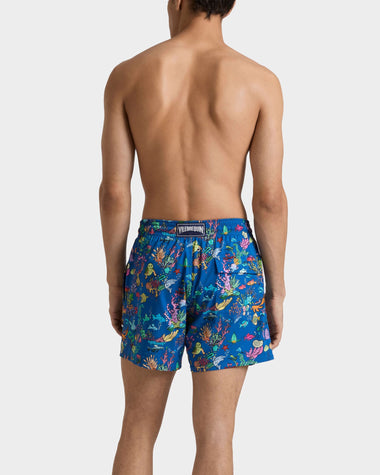 Men Stretch Swim Shorts Aquarium Palace