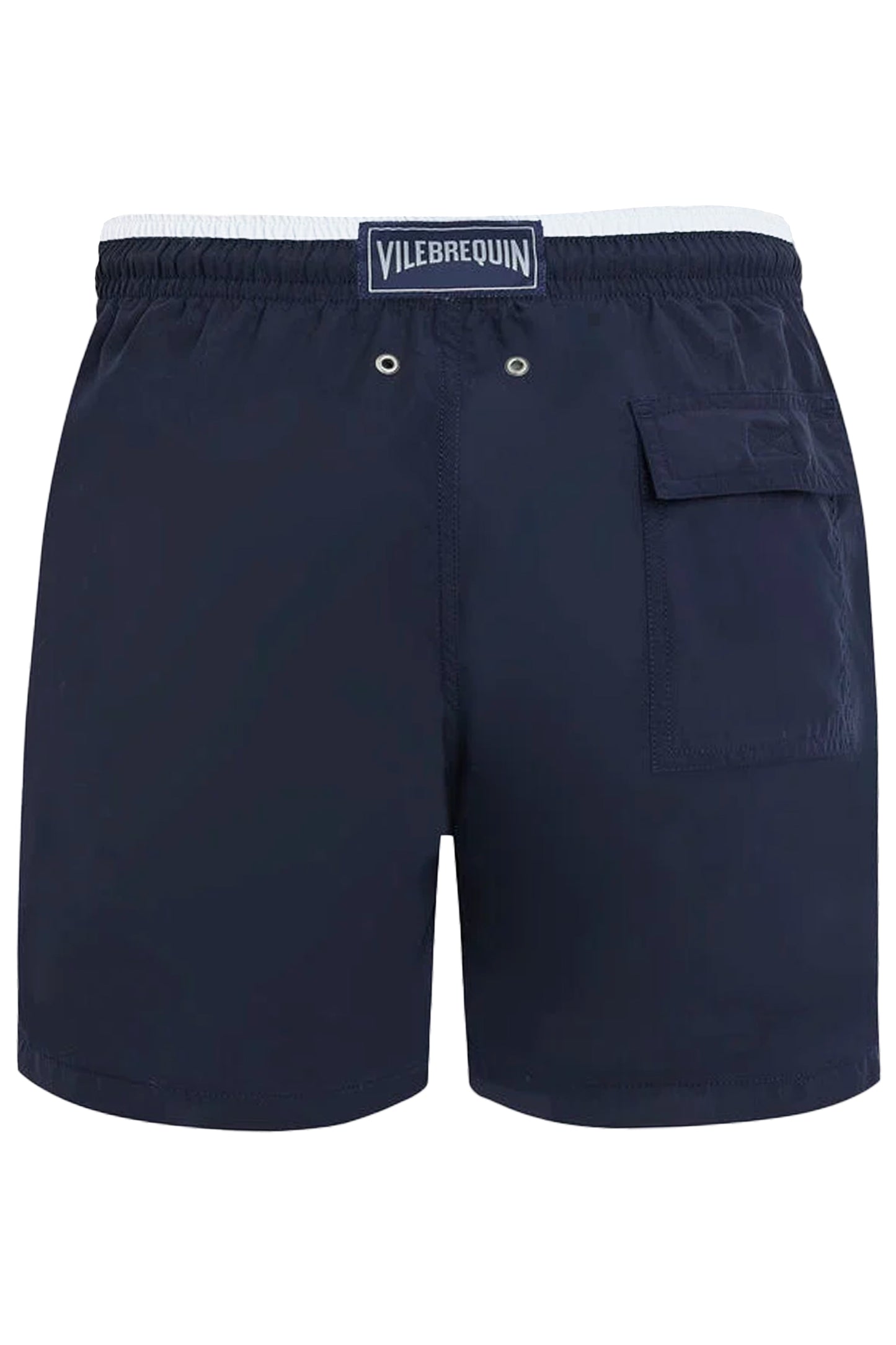 Load image into Gallery viewer, Men Swim Shorts Bicolor Navy/White
