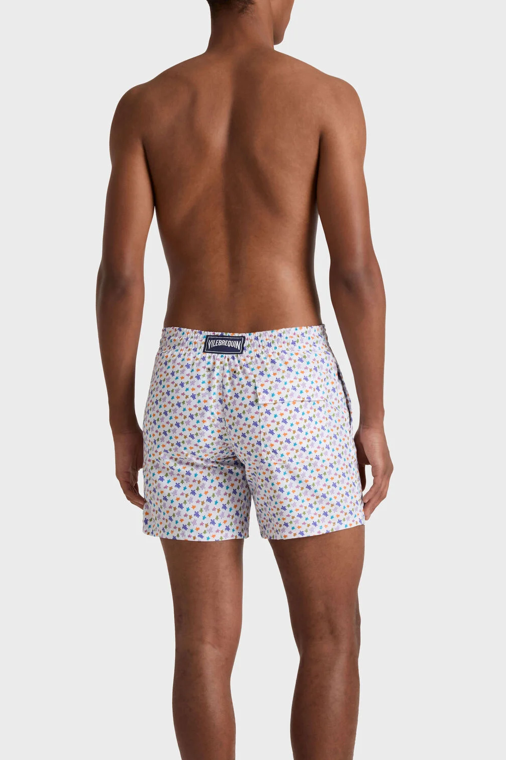 Load image into Gallery viewer, Men Swim Shorts Micro Ronde des Tortues White
