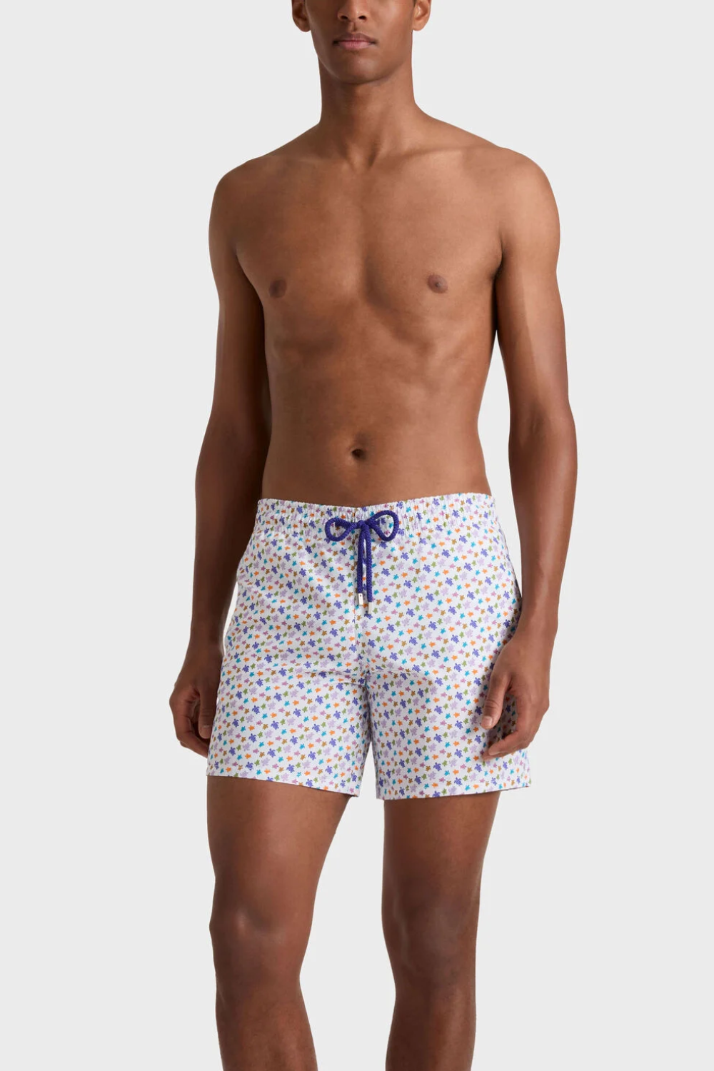 Load image into Gallery viewer, Men Swim Shorts Micro Ronde des Tortues White
