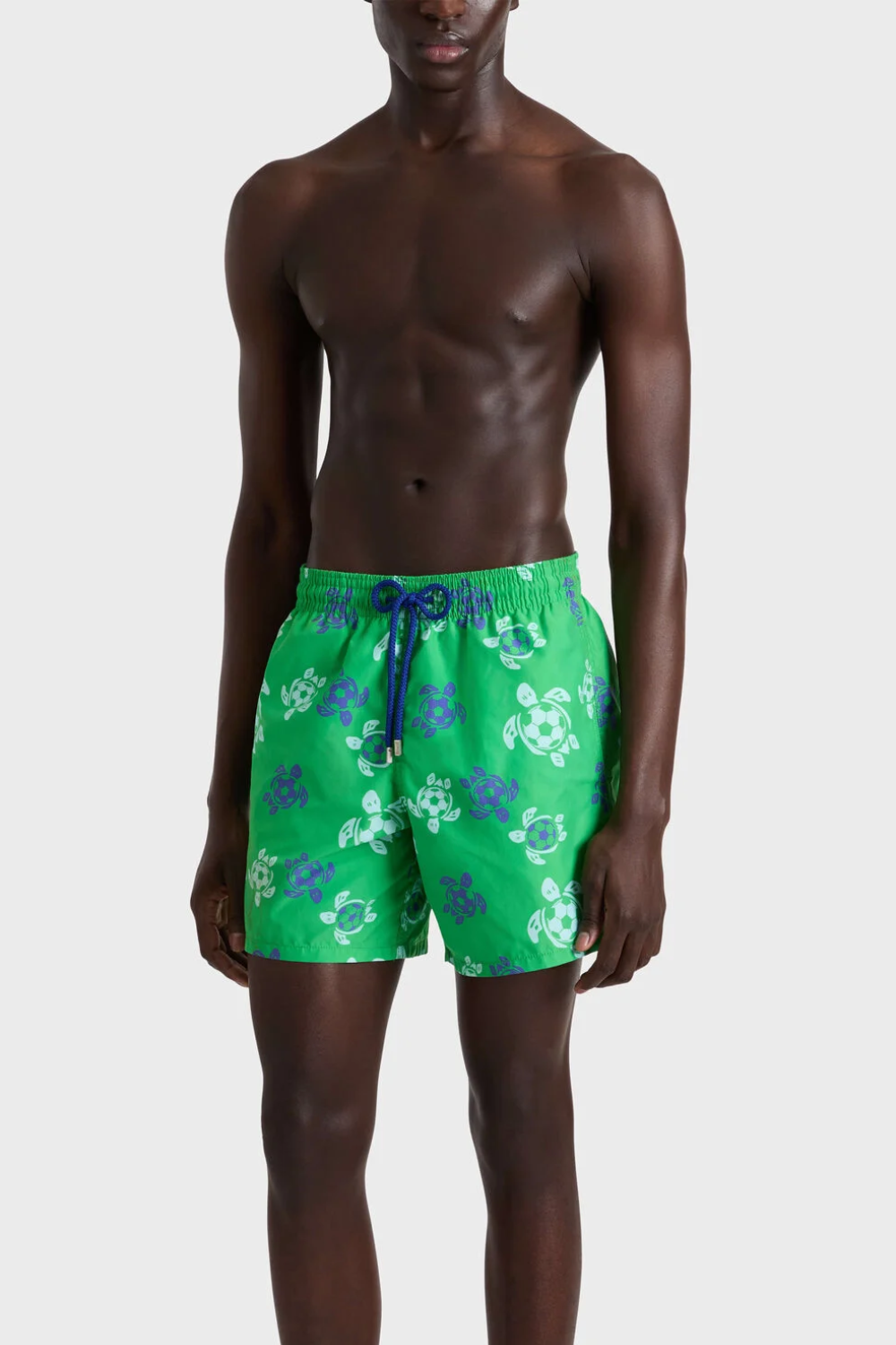 Load image into Gallery viewer, Men Swim Shorts Soccer Turtles Laser
