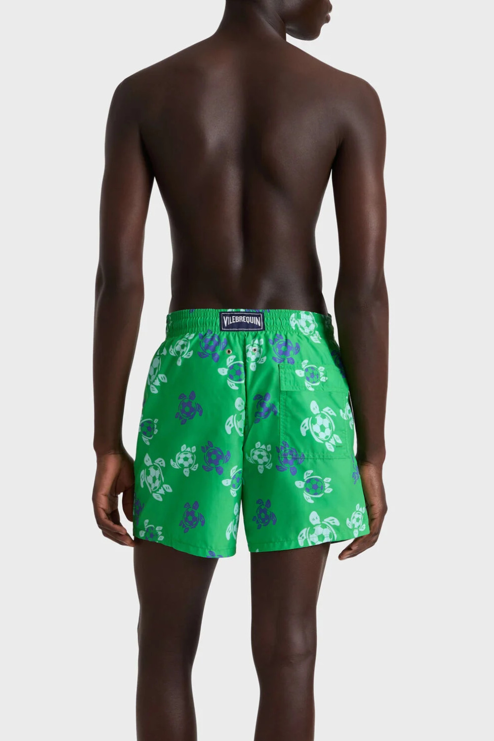 Load image into Gallery viewer, Men Swim Shorts Soccer Turtles Laser

