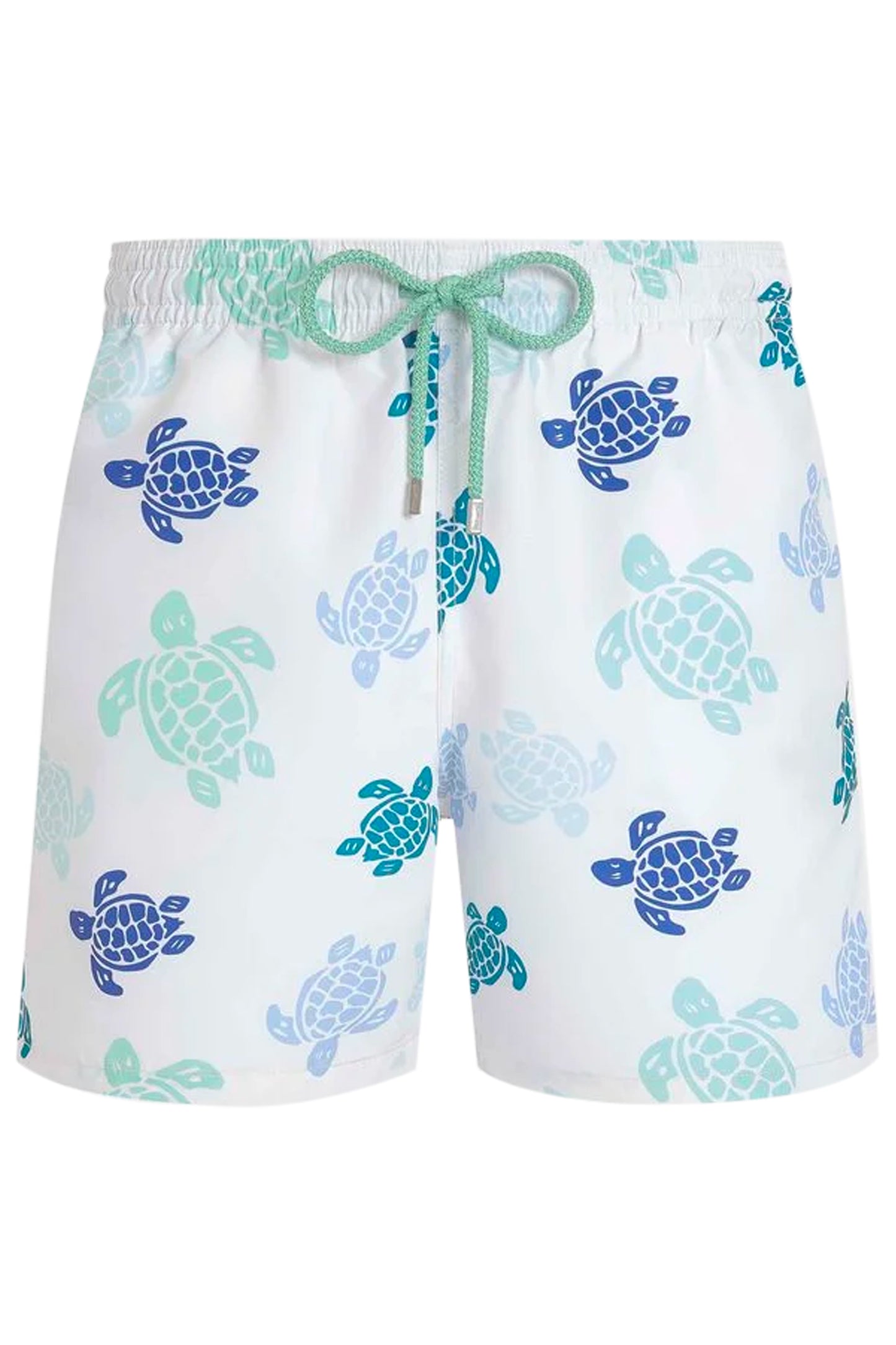 Men Swim Shorts Tortues Multicolores/White