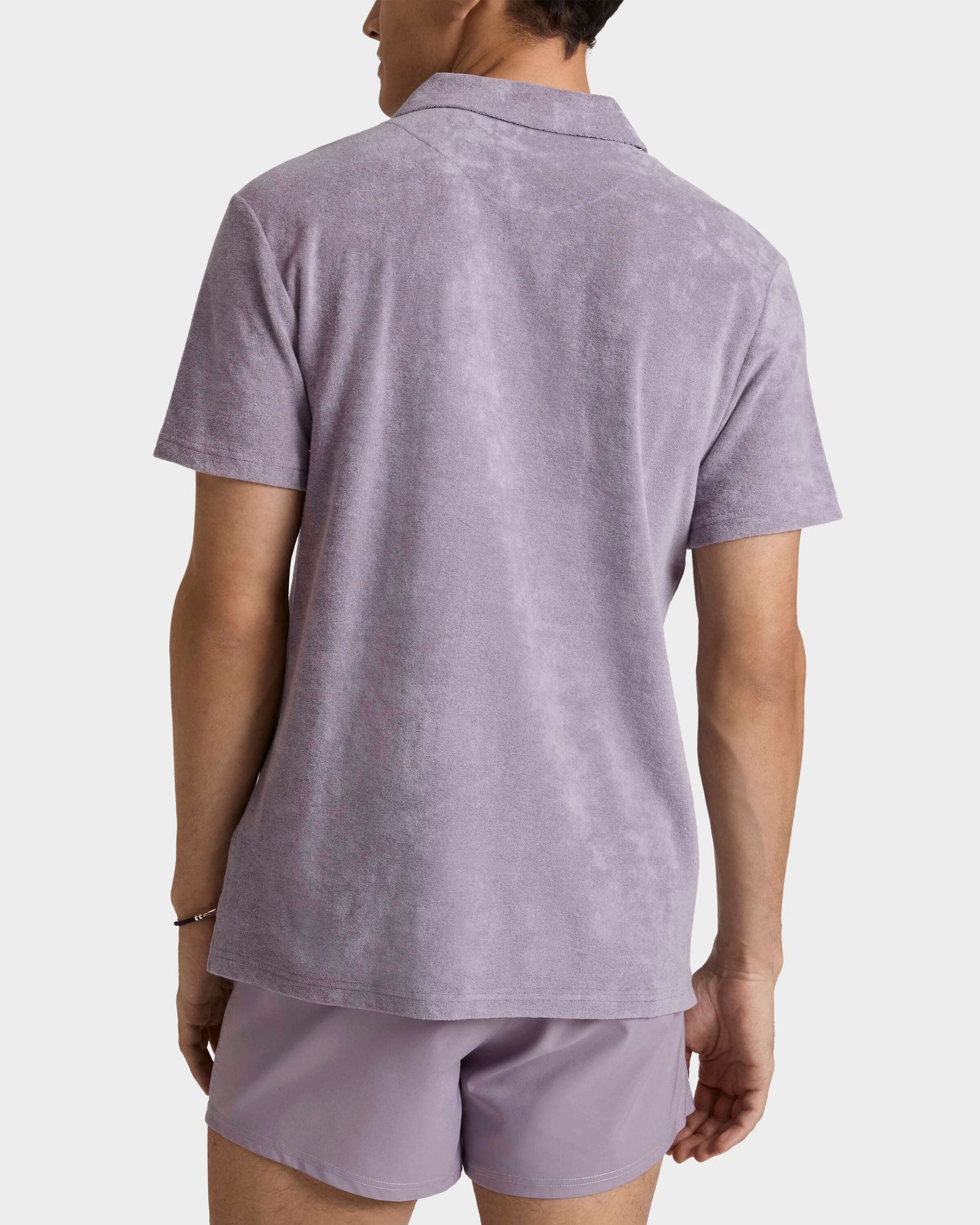 Load image into Gallery viewer, Men Terry Polo Shirt Solid Ouragan
