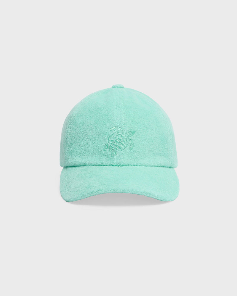 Men Terry Cap Solid Caribbean