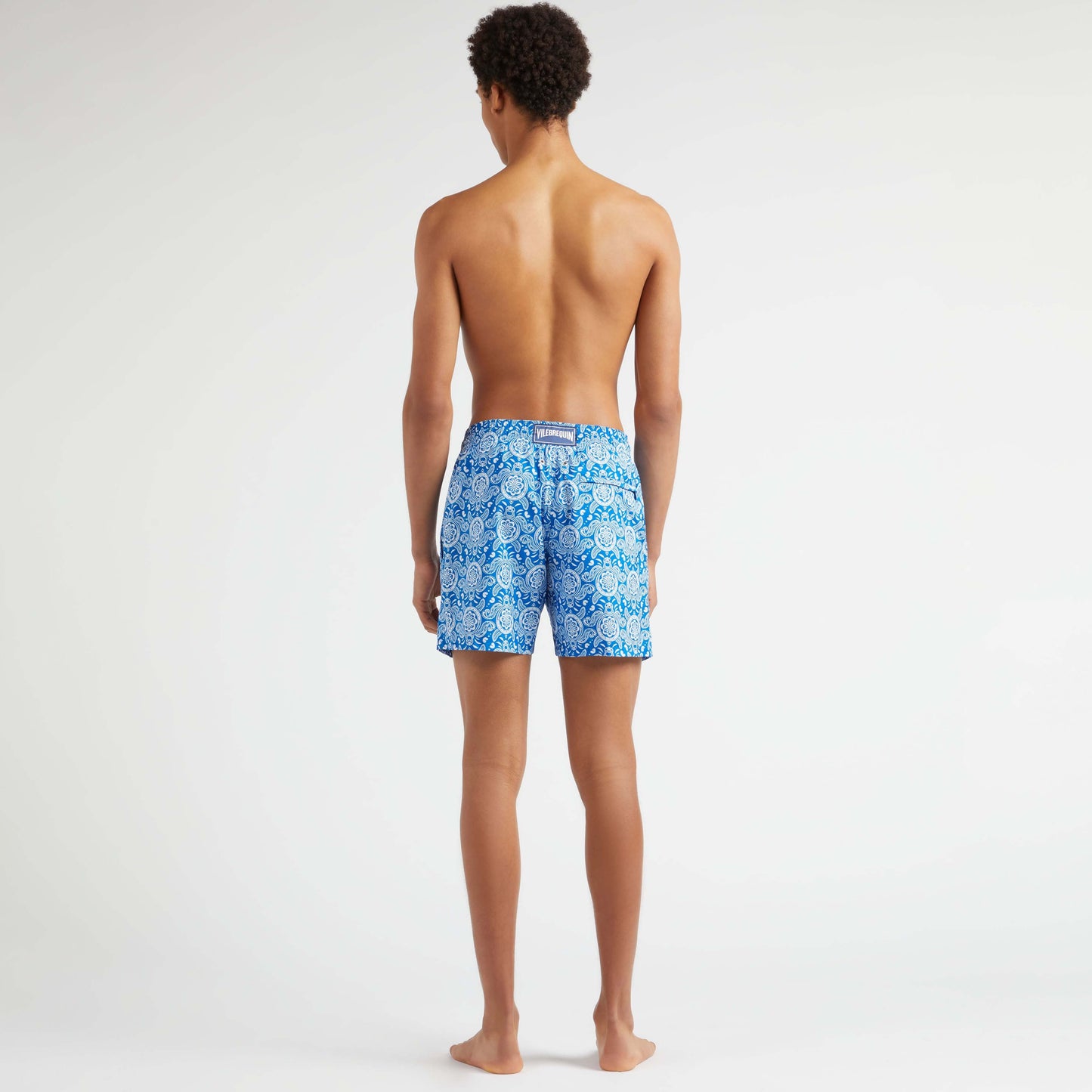 Load image into Gallery viewer, Men Ultra-Light and packable Swim Shorts Tribal Turtles
