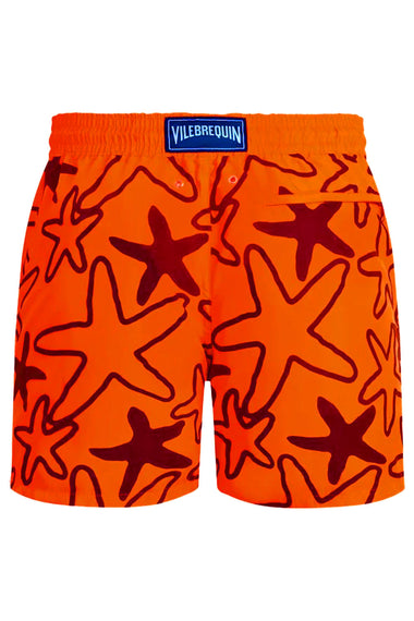 Men Ultra-light and Packable Swim Shorts Flocked Starlettes