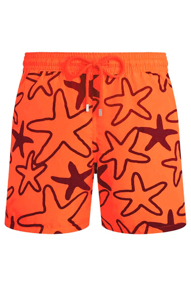 Men Ultra-light and Packable Swim Shorts Flocked Starlettes