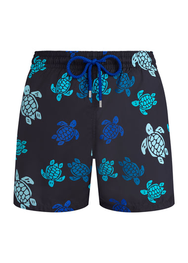 Men Ultra-light and Packable Swim Shorts Tortues Multicolores