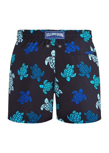 Men Ultra-light and Packable Swim Shorts Tortues Multicolores