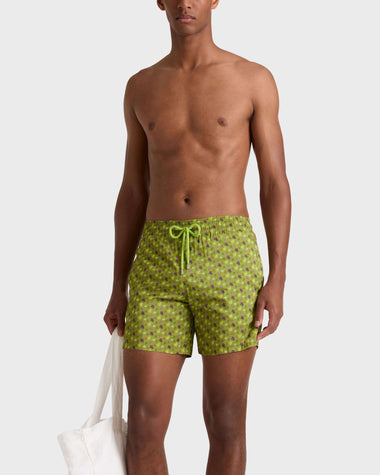 Micro Ronde des Tortues Men's Ultra-Light and Foldable Shorts Absinthe