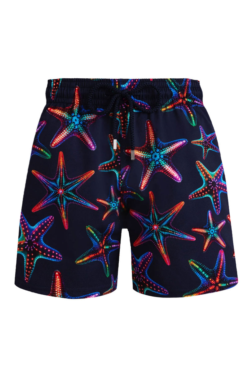 Boys Stretch Swim Shorts Disco Stars