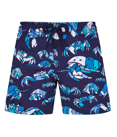 Boys Stretch Swim Shorts Hermit Crab - Boys Swim Shorts