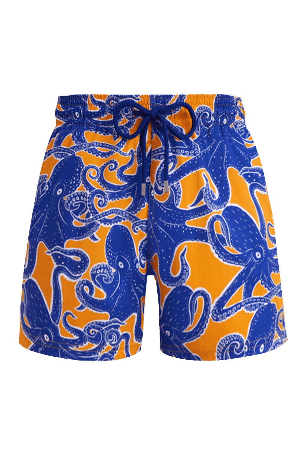 Load image into Gallery viewer, Boys Stretch Swim Shorts Poulpes Mango/Orange
